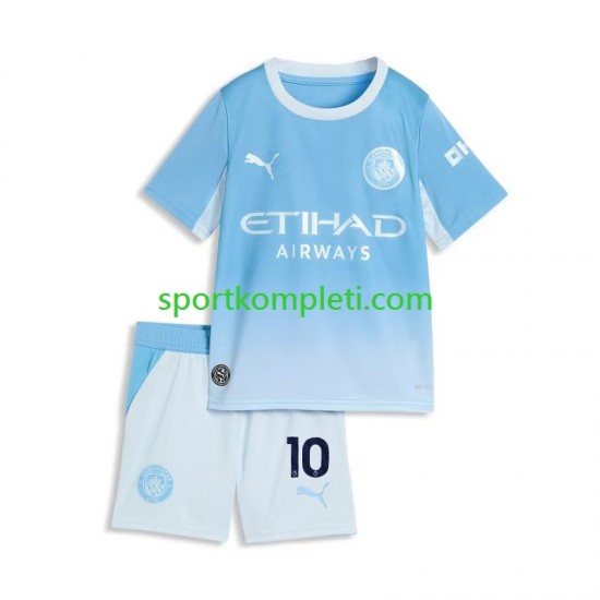 Manchester City Djeca Domaći Nogometni Dres Rayan Cherki 10 2026-2027 Kratki Rukavi