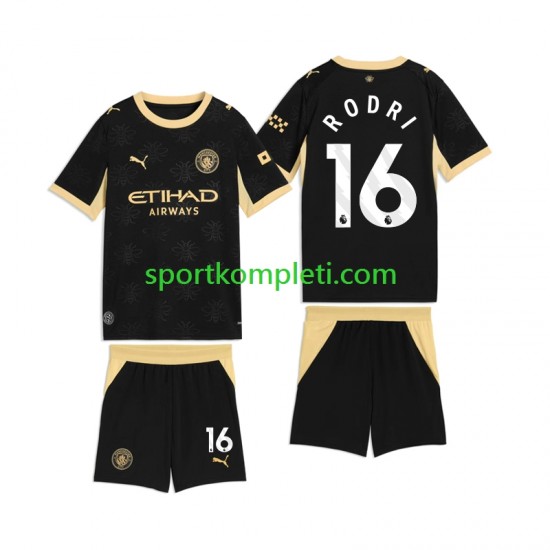 Manchester City Djeca Gostujući Nogometni Dres Rodri 16 2026-2027 Kratki Rukavi