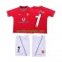 Manchester United Retro Djeca Domaći Nogometni Dres BECKHAM 7 2000 2002 Kratki Rukavi