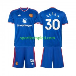 Manchester United Djeca Gostujući Nogometni Dres Benjamin Sesko 30 2026-2027 Kratki Rukavi
