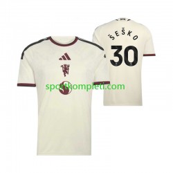 Manchester United Muškarci Treći Nogometni Dres Benjamin Sesko 30 2026-2027 Kratki Rukavi
