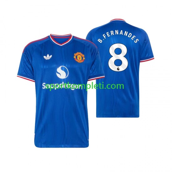 Manchester United Muškarci Gostujući Nogometni Dres Bruno Fernandes 8 2026-2027 Kratki Rukavi