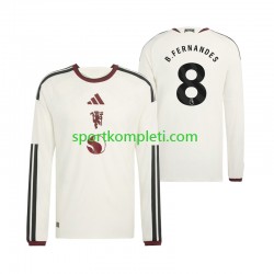 Manchester United Muškarci Treći Nogometni Dres Bruno Fernandes 8 2026-2027 Dugi Rukavi