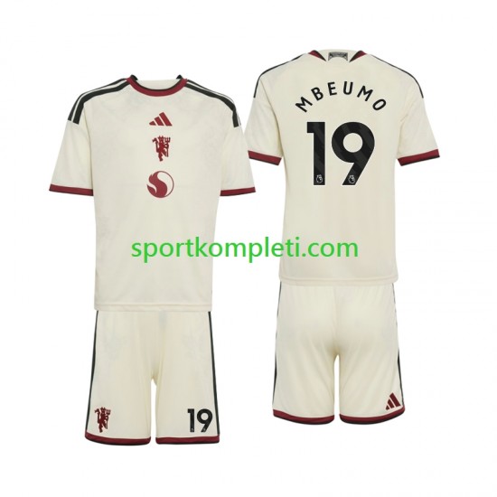 Manchester United Djeca Treći Nogometni Dres Bryan Mbeumo 19 2026-2027 Kratki Rukavi