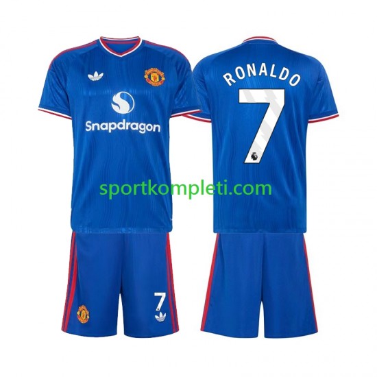 Manchester United Djeca Gostujući Nogometni Dres Cristiano Ronaldo 7 2026-2027 Kratki Rukavi