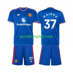 Manchester United Djeca Gostujući Nogometni Dres Kobbie Mainoo 37 2026-2027 Kratki Rukavi