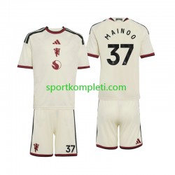 Manchester United Djeca Treći Nogometni Dres Kobbie Mainoo 37 2026-2027 Kratki Rukavi