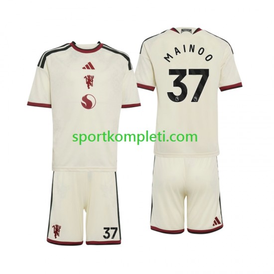 Manchester United Djeca Treći Nogometni Dres Kobbie Mainoo 37 2026-2027 Kratki Rukavi