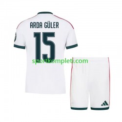 Real Madrid Djeca Domaći Nogometni Dres Arda Guler 15 2026-2027 Kratki Rukavi