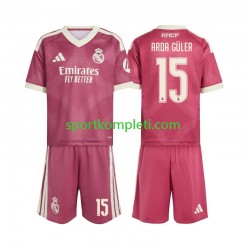 Real Madrid Djeca Treći Nogometni Dres Arda Guler 15 2026-2027 Kratki Rukavi
