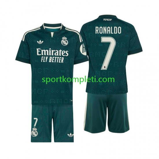 Real Madrid Djeca Gostujući Nogometni Dres Cristiano Ronaldo 7 2026-2027 Kratki Rukavi