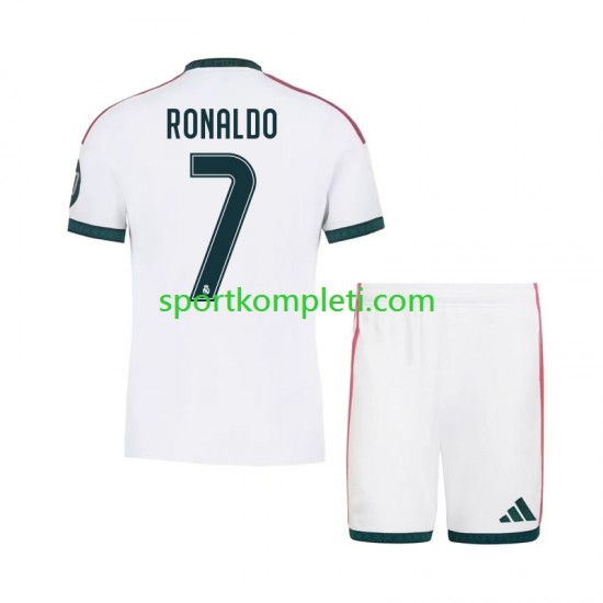 Real Madrid Djeca Domaći Nogometni Dres Cristiano Ronaldo 7 2026-2027 Kratki Rukavi