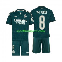 Real Madrid Djeca Gostujući Nogometni Dres Federico Valverde 8 2026-2027 Kratki Rukavi