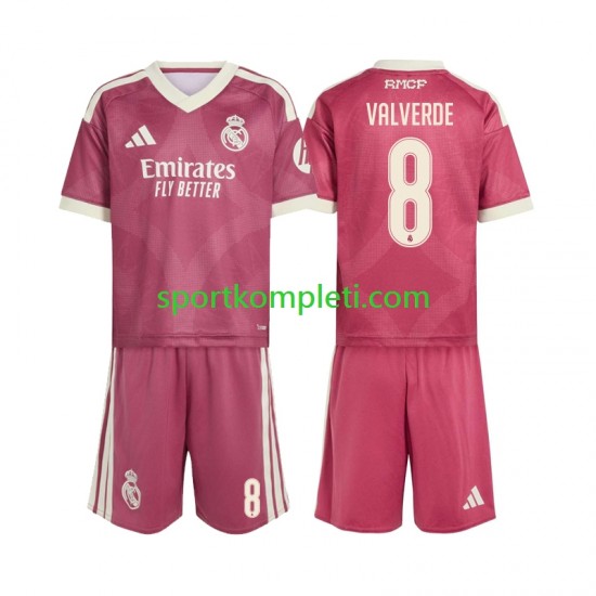Real Madrid Djeca Treći Nogometni Dres Federico Valverde 8 2026-2027 Kratki Rukavi