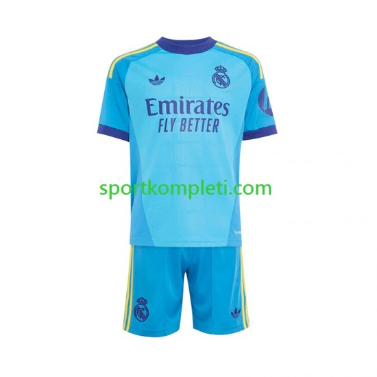 Real Madrid Vratar Djeca Gostujući Nogometni Dres 2026-2027 Kratki Rukavi