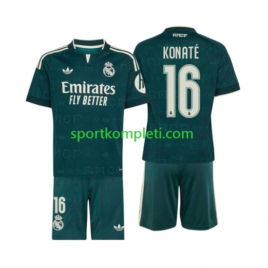 Real Madrid Djeca Gostujući Nogometni Dres Ibrahima Konate 16 2026-2027 Kratki Rukavi