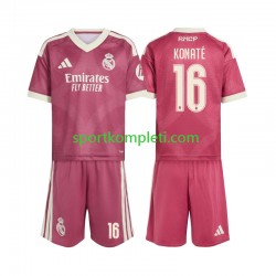 Real Madrid Djeca Treći Nogometni Dres Ibrahima Konate 16 2026-2027 Kratki Rukavi
