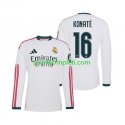Real Madrid Muškarci Domaći Nogometni Dres Ibrahima Konate 16 2026-2027 Dugi Rukavi