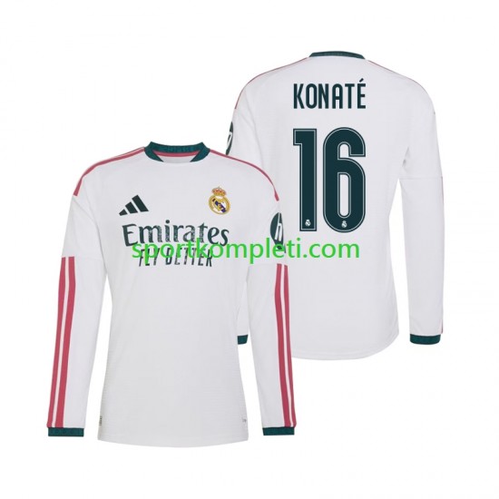 Real Madrid Muškarci Domaći Nogometni Dres Ibrahima Konate 16 2026-2027 Dugi Rukavi