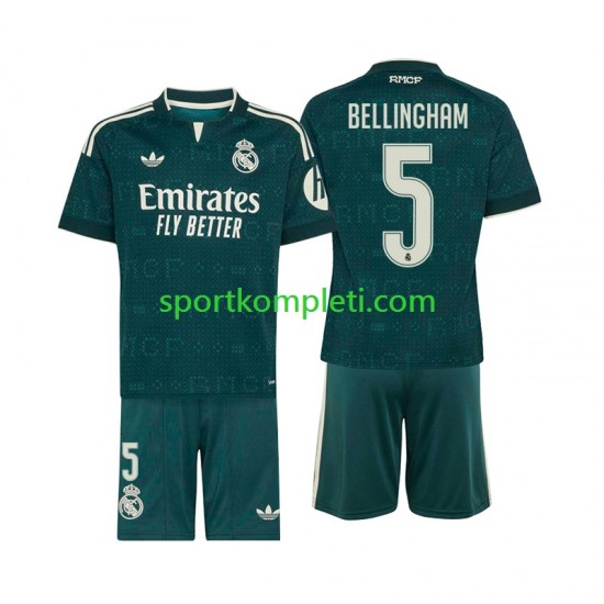Real Madrid Djeca Gostujući Nogometni Dres Jude Bellingham 5 2026-2027 Kratki Rukavi