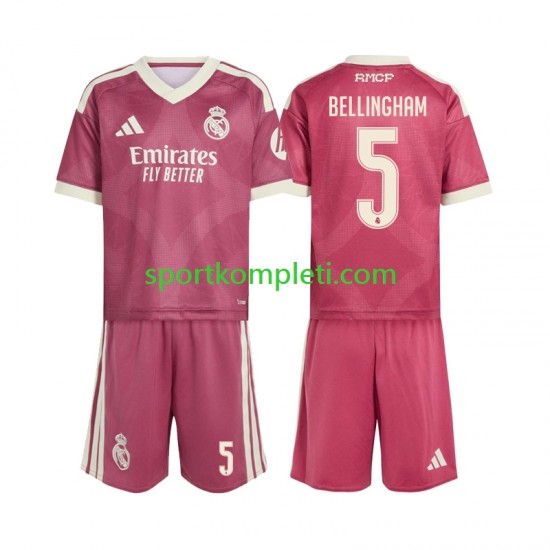 Real Madrid Djeca Treći Nogometni Dres Jude Bellingham 5 2026-2027 Kratki Rukavi