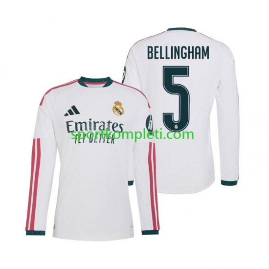 Real Madrid Muškarci Domaći Nogometni Dres Jude Bellingham 5 2026-2027 Dugi Rukavi