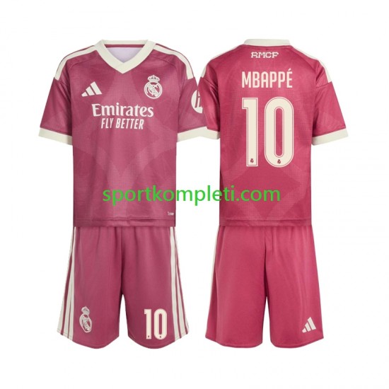 Real Madrid Djeca Treći Nogometni Dres Kylian Mbappe 10 2026-2027 Kratki Rukavi