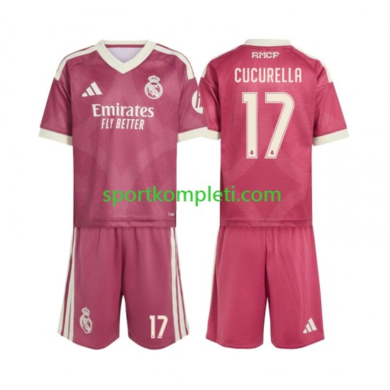 Real Madrid Djeca Treći Nogometni Dres Marc Cucurella 17 2026-2027 Kratki Rukavi