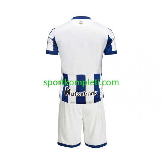 Real Sociedad Djeca Domaći Nogometni Dres 2026-2027 Kratki Rukavi