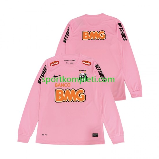 Retro Muškarci Četvrti Nogometni Dres Santos 2012 2013 Dugi Rukavi