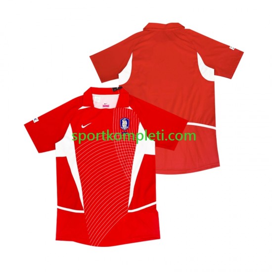 Južna Koreja Retro Muškarci Domaći Nogometni Dres 2002 Kratki Rukavi