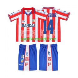Sporting CP Retro Djeca Domaći Nogometni Dres SIMEONE 14 1996 1997 Kratki Rukavi