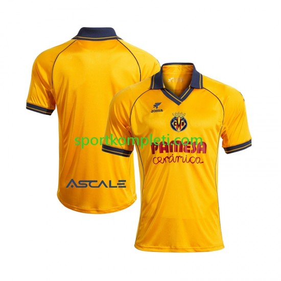 Villarreal CF Retro Muškarci Domaći Nogometni Dres 2025-2026 Kratki Rukavi