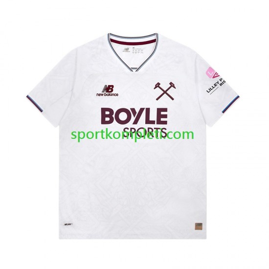West Ham United Muškarci Gostujući Nogometni Dres 2026-2027 Kratki Rukavi