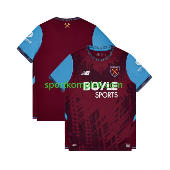 West Ham United Muškarci Domaći Nogometni Dres 2026-2027 Kratki Rukavi