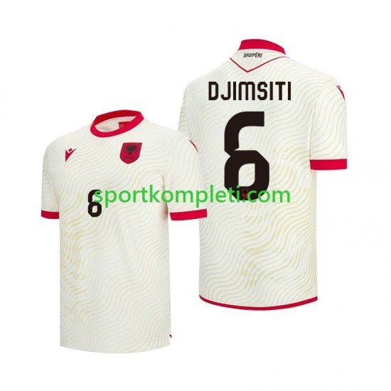 Albanija Muškarci Gostujući Nogometni Dres Berat Djimsiti 6 World Cup 2026 Kratki Rukavi
