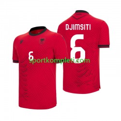 Albanija Muškarci Domaći Nogometni Dres Berat Djimsiti 6 World Cup 2026 Kratki Rukavi