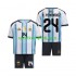Argentina Djeca Domaći Nogometni Dres Enzo Fernandez 24 World Cup 2026 Kratki Rukavi