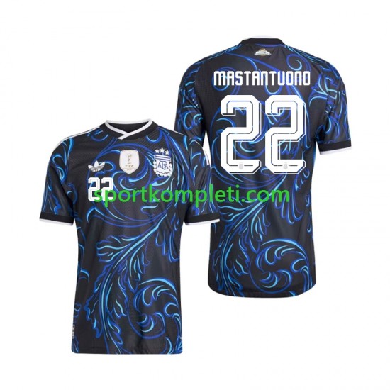 Argentina Muškarci Gostujući Nogometni Dres Franco Mastantuono 22 World Cup 2026 Kratki Rukavi