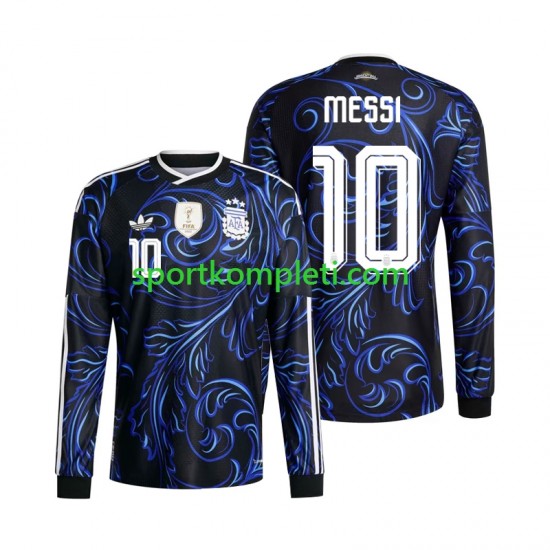 Argentina Muškarci Gostujući Nogometni Dres Lionel Messi 10 World Cup 2026 Dugi Rukavi