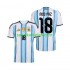 Argentina Muškarci Domaći Nogometni Dres Nico Paz 18 World Cup 2026 Kratki Rukavi