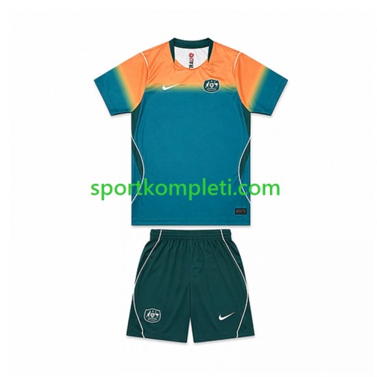 Australija Djeca Gostujući Nogometni Dres World Cup 2026 11 Kratki Rukavi