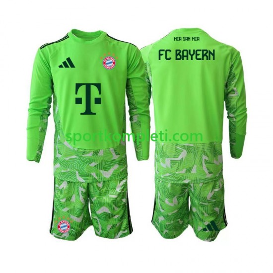 FC Bayern München Vratar Djeca Domaći Nogometni Dres 2026-2027 Dugi Rukavi