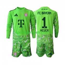 FC Bayern München Vratar Djeca Domaći Nogometni Dres Manuel Neuer 1 2026-2027 Dugi Rukavi