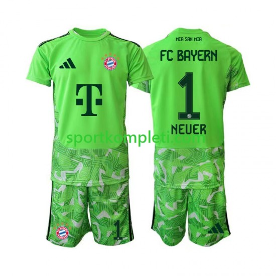 FC Bayern München Vratar Djeca Domaći Nogometni Dres Manuel Neuer 1 2026-2027 Kratki Rukavi