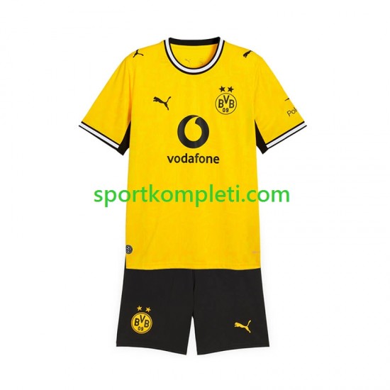 Borussia Dortmund Djeca Domaći Nogometni Dres 2026-2027 Kratki Rukavi