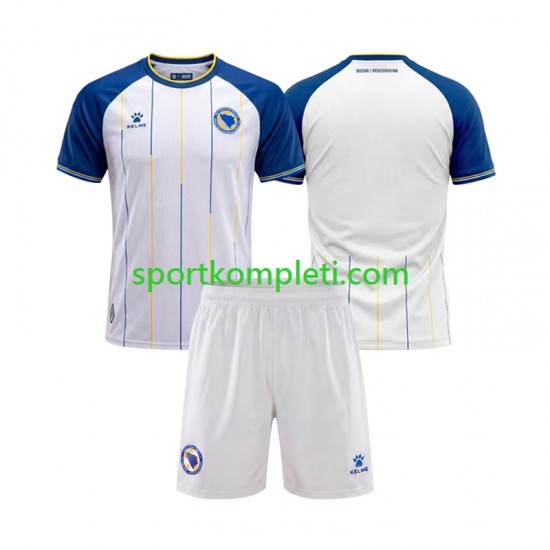 Bosna i Hercegovina Djeca Gostujući Nogometni Dres World Cup 2026 Kratki Rukavi