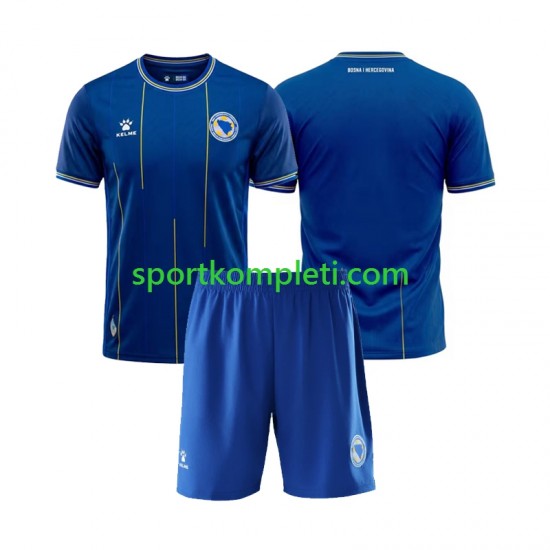 Bosna i Hercegovina Djeca Domaći Nogometni Dres World Cup 2026 Kratki Rukavi