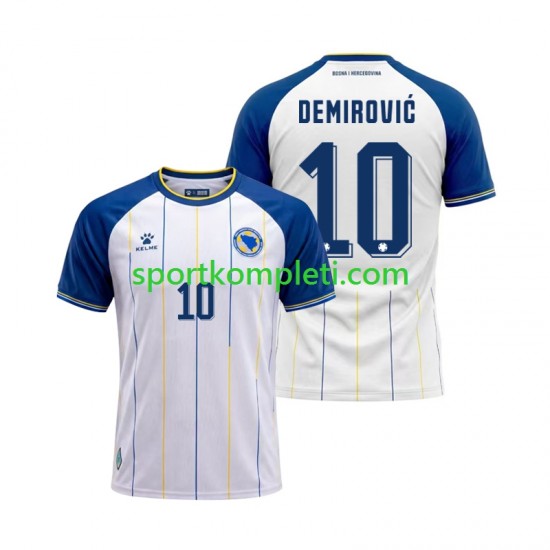 Bosna i Hercegovina Muškarci Gostujući Nogometni Dres Ermedin Demirovic 10 World Cup 2026 Kratki Rukavi