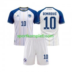 Bosna i Hercegovina Djeca Gostujući Nogometni Dres Ermedin Demirovic 10 World Cup 2026 Kratki Rukavi